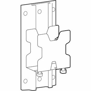 Ergotron Wall Mount for Mini PC, Computer, Thin Client, Mac mini - Dark Gray
