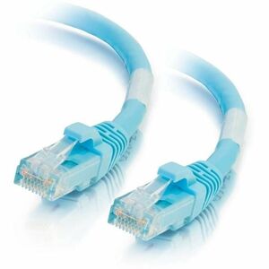 C2G 75ft (22.8m) Cat6a Snagless Unshielded (UTP) Ethernet Network Patch Cable - Aqua
