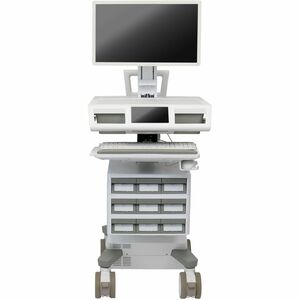 Ergotron Mosaic LCD Cart, AC Power, Tier 3 Std 3x3x3, US/CA/MX