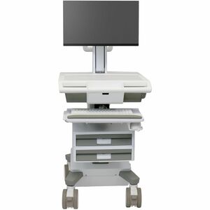 Ergotron Mosaic LCD Cart, Tier 2 Std 1x1