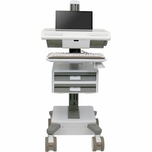 Ergotron Mosaic Laptop Cart, Tier 2 Std 1x1
