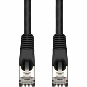 AddOn 6ft Black CAT7 Shielded (S/FTP) PVC Ethernet Cable Snagless Bubble Boot RJ-45 M/M CAT 7