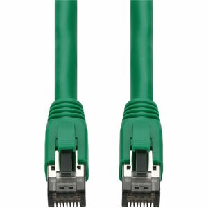 AddOn 50ft Green CAT8 Shielded (S/FTP) PVC Ethernet Cable Snagless Easy Boot RJ-45 M/M CAT 8