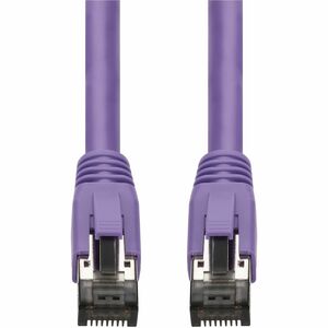 AddOn 7ft Purple CAT8 Shielded (S/FTP) PVC Ethernet Cable Snagless Easy Boot RJ-45 M/M CAT 8
