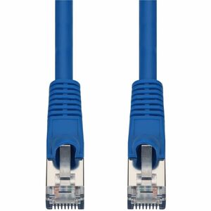 AddOn 8ft Blue CAT7 Shielded (S/FTP) PVC Ethernet Cable Snagless Bubble Boot RJ-45 M/M CAT 7
