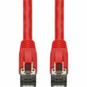 AddOn 5ft Red CAT8 Shielded (S/FTP) PVC Ethernet Cable Snagless Easy Boot RJ-45 M/M CAT 8