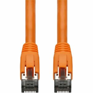 AddOn 5ft Orange CAT8 Shielded (S/FTP) PVC Ethernet Cable Snagless Easy Boot RJ-45 M/M CAT 8