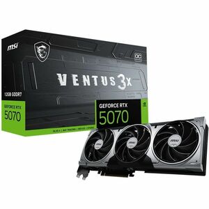 グラフィックボード・グラボ・ビデオカード MSI GEFORCE RTX 5070 Ti VENTUS 3X OC MSI Ventus GeForce RTX 5070 Graphics Card RTX 5070 12G VENTUS 3X