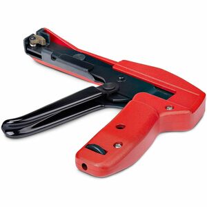 StarTech Nylon Cable Tie Gun, Zip Tie Cable Cutter/Installation Tool, Zip Tie Tensioning/Tightener, TAA Compliant