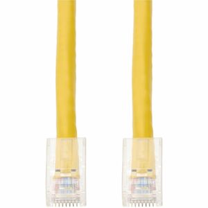 AddOn 5ft Yellow CAT 6 PVC Ethernet Cable Non-Booted Crossover RJ-45 M/M