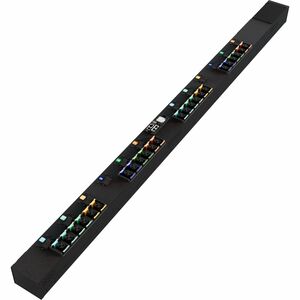 Vertiv PowerIT VP6NA0A0 Upgradeable Outlet Level Monitoring HD rPDU, Vertical, Three Phase, 24 Combination C13/C19 Outlets, 80A, 1~ 240V/3~ 208V, 0U