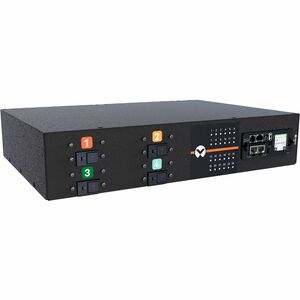 Vertiv PowerIT VP7U62A0 Switched Outlet Level Monitoring HD rPDU, Horizontal, Single Phase, 24 Combination C13/C19 Outlets, 60/63A, 240V, 2U