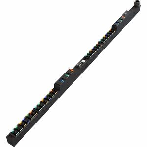 Vertiv PowerIT VP5U60A3 Switched Unit Level Monitoring HD rPDU, Vertical, Three Phase, 24 Combination C13/C19 Outlets, 60/63A, 240/415V WYE, 0U