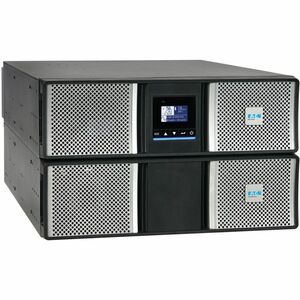 Eaton 9PX G2 6000VA 5400W 208/120V Online Double-Conversion UPS - L6-30P or Hardwired Input, 18x 5-20R, 2x L6-20R, 1x L6-30R, Cybersecure Network Card, Extended Run, 6U Rack/Tower