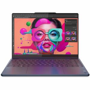 Lenovo Yoga 9 14ILL10 83LC0001US 14" Touchscreen Convertible Copilot+ PC 2 in 1 Notebook - 2.8K - 120 Hz - Intel Core Ultra 7 258V - Intel Evo Platform - 32 GB - 1 TB SSD - English Keyboard - Cosmic Blue