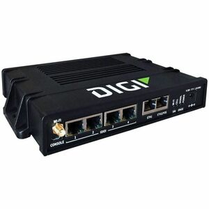 Digi Connect EZ 4 with PoE - Serial Server, 4-port, with WI-Fi, No Accessories
