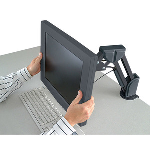 Kensington Mounting Arm for Flat Panel Display - Black