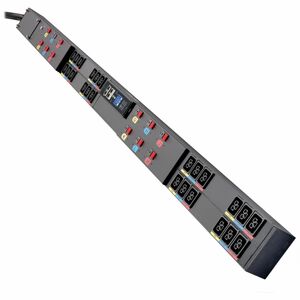 Eaton 3-Phase Managed HDX Rack PDU G4 240/415V 24 C39 Outlets 60A 35kW 560P6W Input 6ft Cord 0U Vertical TAA