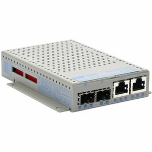 Omnitron Systems OmniConverter GPoEBT/S Transceiver/Media Converter