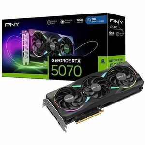 PNY NVIDIA GeForce RTX 5070 Graphic Card - 12 GB GDDR7 - Full-height
