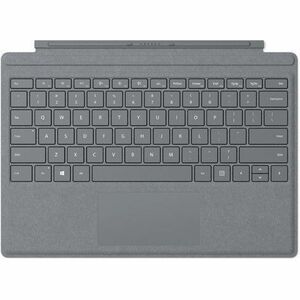 Microsoft Signature Type Cover Keyboard/Cover Case Microsoft Surface Pro 3, Surface Pro 4, Surface Pro (5th Gen) Tablet - Gray