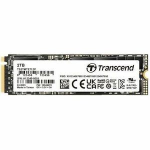 Transcend 1 TB Solid State Drive - M.2 2280 Internal - PCI Express (PCI Express 4.0 x4)