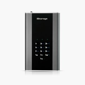 iStorage diskAshur DT2 22 TB Secure Encrypted Desktop Hard Drive | PIN protected | NCSC CPA | FIPS 140-2 Level 2/3 Certified | NLNCSA BSPA and NATO Restricted Level Certified | Incorporated Common Criteria EAL 5+ | Dust/Water Resistant