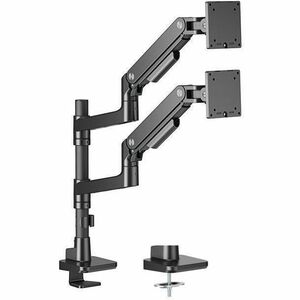 Amer HYDRA Elite HYDRA2HDGB Mounting Arm for Monitor, Display, Curved Screen Display - Black - Landscape/Portrait
