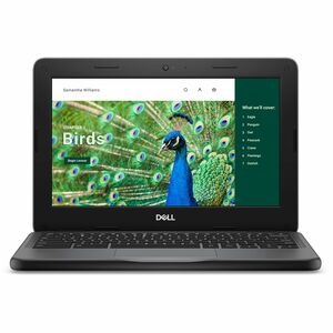 Dell Chromebook 3000 3120 11.6" Clamshell Chromebook - HD - 60 Hz - Intel N-Series N100 - 4 GB - 64 GB Flash Memory - English (US) Keyboard