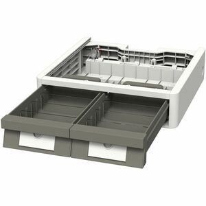 Ergotron Mosaic Double Drawers, Manual Lock