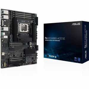 Asus Pro Pro WS W880-ACE SE Gaming Desktop Motherboard - Intel W880 Chipset - Socket LGA-1851 - ATX