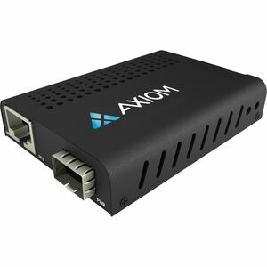 Axiom 100BASE-T to 100BASE-FX Open SFP Media Converter
