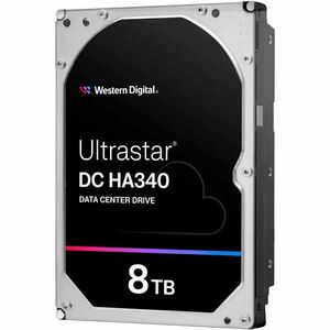 HGST Ultrastar DC HA340 WUS721208BLE6L4 8 TB Hard Drive - 3.5" Internal - SATA (SATA/600) - Conventional Magnetic Recording (CMR) Method