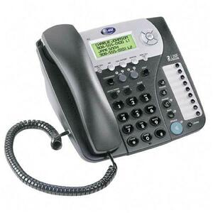 Speakerphone,w/Call Waiting/CID,2-Line,99 Name Mem.,Graphite