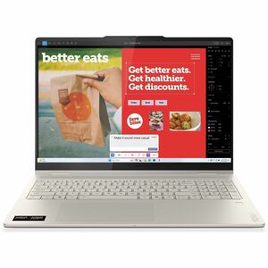 Lenovo Yoga 7 16AKP10 83JU0001US 16" Touchscreen Convertible Copilot+ PC 2 in 1 Notebook - WUXGA - 60 Hz - AMD Ryzen AI 5 340 - 16 GB - 512 GB SSD - English Keyboard - Seashell