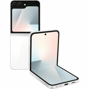 Samsung Galaxy Z Flip7 FE SM-F761U 256 GB Smartphone - 6.7" Flexible Folding Screen Dynamic AMOLED 2X Full HD Plus 2640 x 1080 - Deca-core (Cortex X4Single-core (1 Core) 3.20 GHz + Cortex A720 Dual-core (2 Core) 2.90 GHz + Cortex A720 Triple-core (3 Core) 2.60 GHz + Cortex A520 Quad-Core (4 Core) 1.95 GHz) - 8 GB RAM - Android 16 - 5G - White