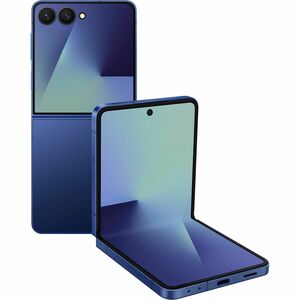 Samsung Galaxy Z Flip7 SM-F766U 256 GB Smartphone - 6.9" Flexible Folding Screen Dynamic AMOLED 2X Full HD Plus 2520 x 1080 - Deca-core (Cortex X5Single-core (1 Core) 3.30 GHz + Cortex A725 Dual-core (2 Core) 2.74 GHz + Cortex A725 Penta-core (5 Core) 2.36 GHz + Cortex A520 Dual-core (2 Core) 1.80 GHz) - 12 GB RAM - Android 16 - 5G - Blue Shadow