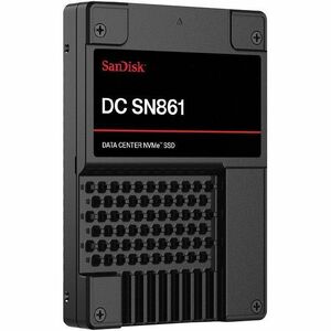 Western Digital Ultrastar DC SN861 WUS6BA176PSP9X7 7.68 TB Solid State Drive - 2.5" Internal - U.2 (PCI Express NVMe 5.0 x4)