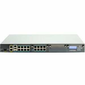 LM83X Console Server with 16 total serial ports & LCD card, dual DC power