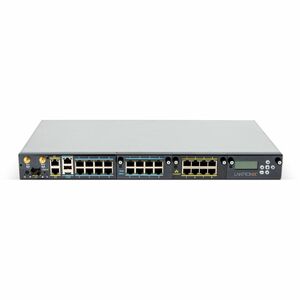 LM83X Console Server with 40 total serial ports, dual DC power