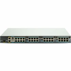 LM83X Console Server with 32 total serial ports, dual DC power