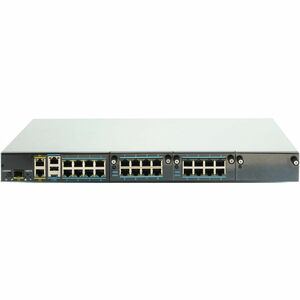LM83X Console Server with 24 total serial ports, dual DC power