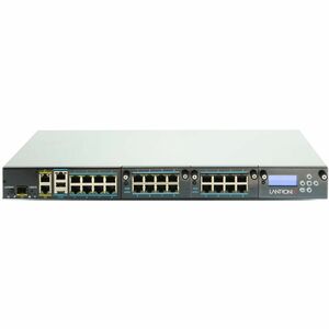 LM83X Console Server with 24 total serial ports & LCD card, dual DC power