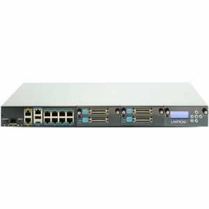 LM83X Console Server with 72 total serial ports & LCD card, dual DC power