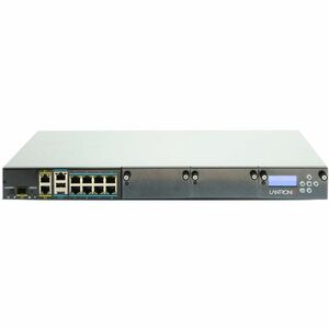 LM83X Console Server with 8 total serial ports & LCD card, dual DC power