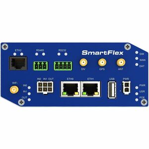Advantech SmartFlex SR308 Wi-Fi 4 IEEE 802.11a/b/g/n 2 SIM Ethernet, Cellular Modem/Wireless Router