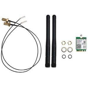 Advantech AIW-166K4 IEEE 802.11a/b/d/e/g/h/i/k/n/r/u/v/w/ac/ax Bluetooth 5.3 Tri Band Wi-Fi/Bluetooth Combo Adapter