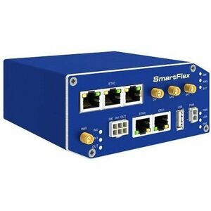 B+B SmartWorx SmartFlex SR308 Wi-Fi 4 IEEE 802.11a/b/g/n 2 SIM Ethernet, Cellular Modem/Wireless Router