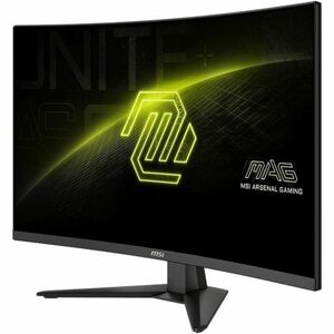 MSI MAG 321CQF E18 32" Class WQHD Curved Screen Gaming LCD Monitor - 16:9 - Black