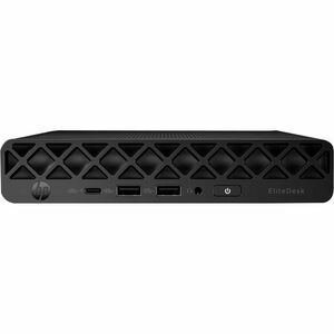 HP EliteDesk 8 G1i Desktop Computer - Intel Core Ultra 5 2nd Gen 235T - 32 GB - 512 GB SSD - Desktop Mini - Jack Black